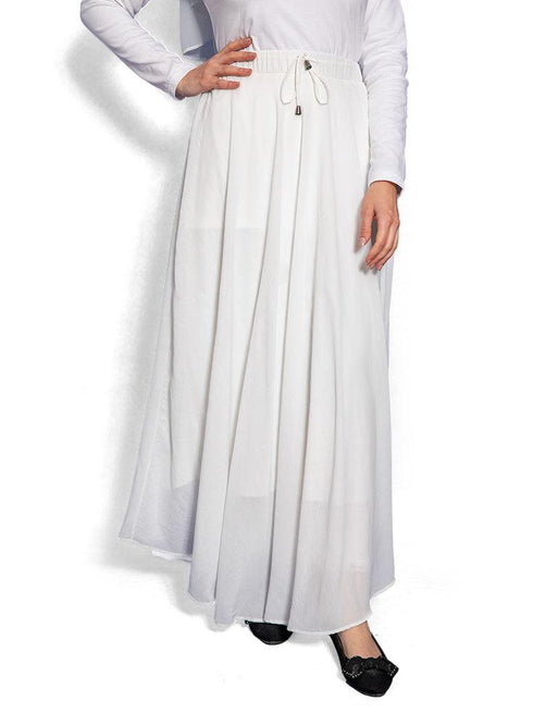 White Clache Skirt - Khotwh