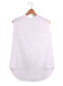 White Cur - Sleeveless Basic Shirt - Khotwh