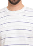 White Design 01006Knit Rount T-Shirt - Khotwh
