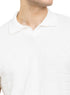 White Design 1 - F - Polo Neck T-Shirt - Khotwh