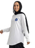 White-Design 1 Printed Long-Sleeve - Khotwh
