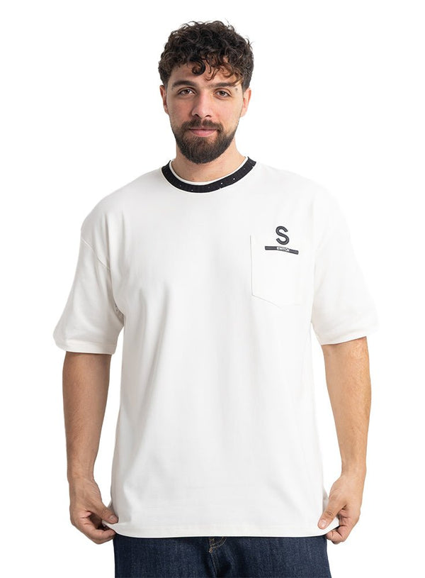 White Design 1029 NF-Round T-Shirt - Khotwh