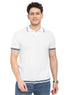 White Design 2 - F - Polo Neck T-Shirt - Khotwh