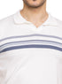 White Design 20 - F - Polo Neck T-Shirt - Khotwh