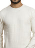 White Design 2431 Round Pullover - Khotwh