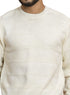 White Design 2433 Round Pullover - Khotwh