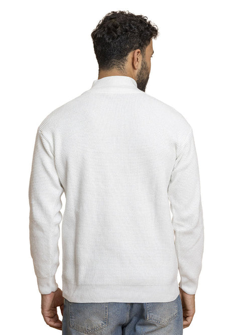 White Design 2464 Round Pullover - Khotwh