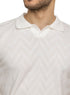 White Design 26 - F - Polo Neck T-Shirt - Khotwh
