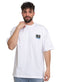 White Design 3707VIG - O - S Round T-shirt - Khotwh