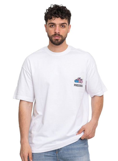 White Design 3741VIG - O - S Round T-shirt - Khotwh