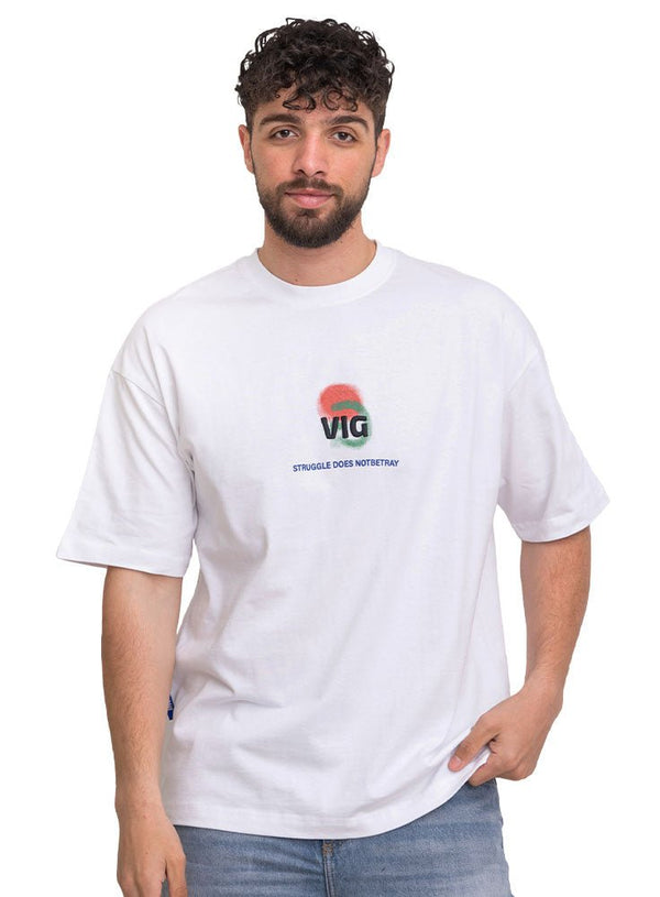 White Design 3747VIG - O - S Round T-shirt - Khotwh