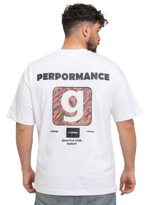 White Design 3751VIG - O - S Round T-shirt - Khotwh