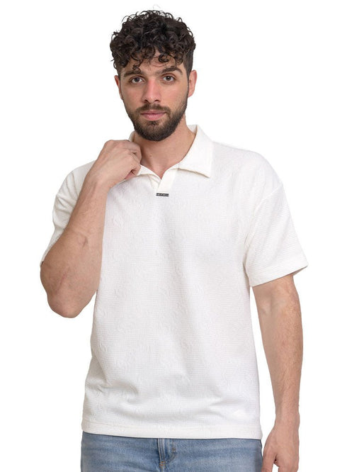 White Design 3786VIG - O - S Polo Neck T-Shirt - Khotwh