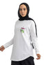 White-Design 4 Printed Long-Sleeve - Khotwh