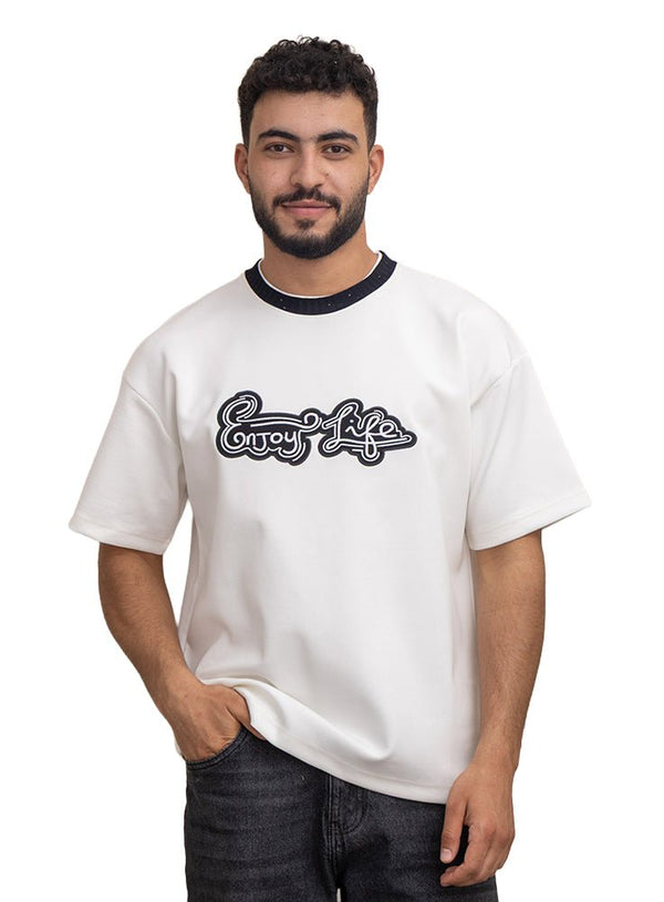 White Design 4016 NF - Round T-Shirt - Khotwh