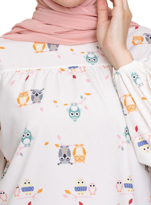 White Design 5 Blouse - Khotwh