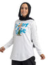 White-Design 6 Printed Long-Sleeve - Khotwh