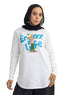 White-Design 6 Printed Long-Sleeve - Khotwh