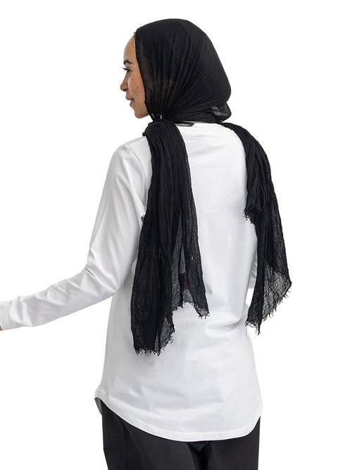 White-Design 7 Printed Long-Sleeve - Khotwh
