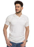 White Design 8 - F - Polo Neck T-Shirt - Khotwh