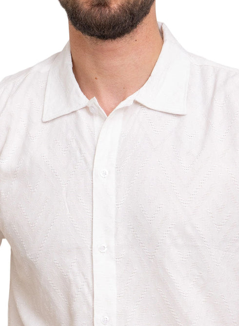 White Design 9000Shirt - Khotwh