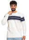 White - Design0012 BS - Round Pullover - Khotwh