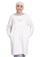 White E - Pocket Tunic Design 11 - Khotwh