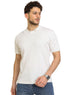 White F - Polo Neck Pullover - Khotwh