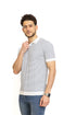 White F - S.Knit Polo T-shirt - Khotwh