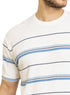 White F - S.Knit Round T-shirt - Khotwh