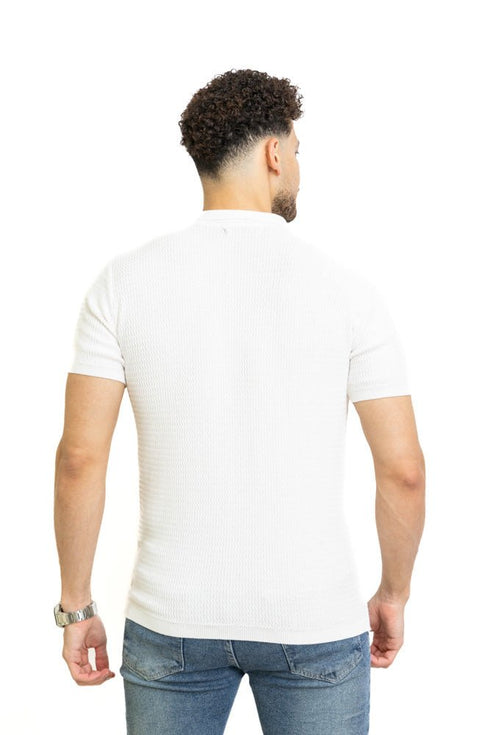 White F - Z - Polo Neck Pullover - Khotwh