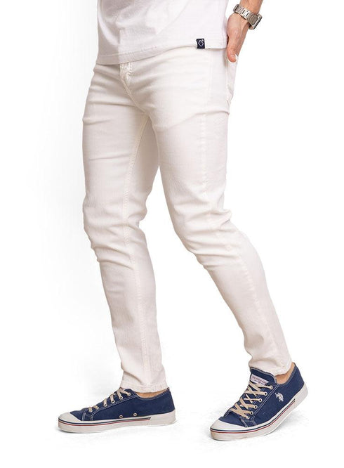 White Gaberdine Pant - Khotwh