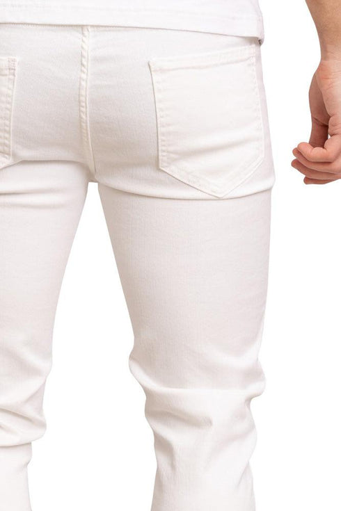 White Gaberdine Pant - Khotwh