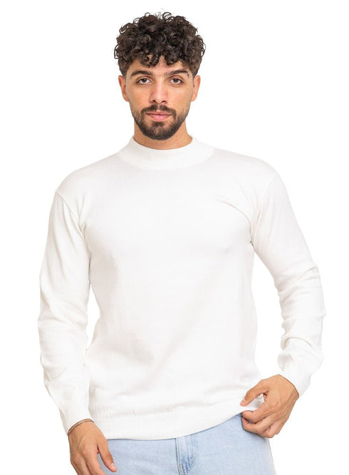 White Half Cool Pullover - Khotwh