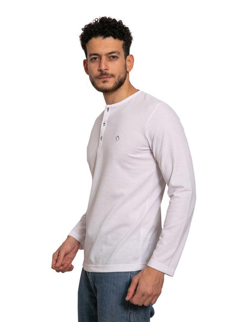 White Henley - Khotwh