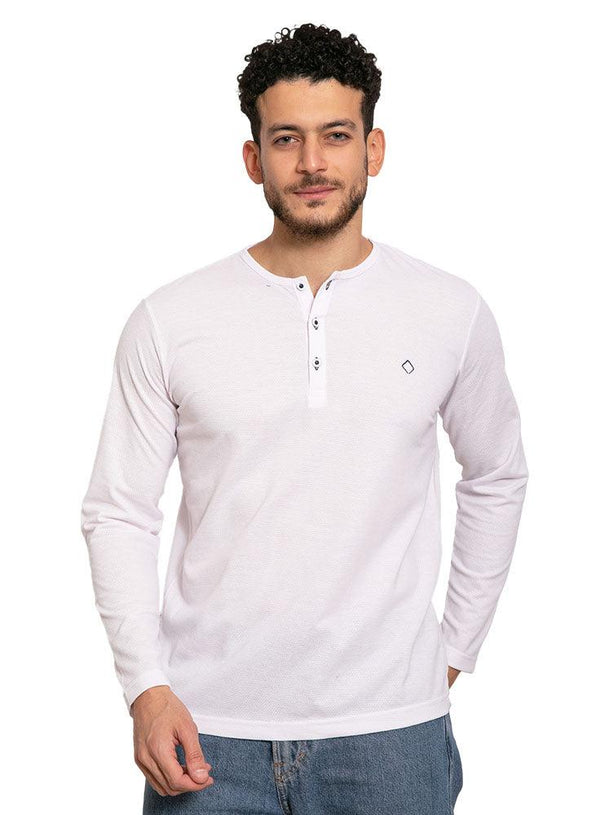 White Henley - Khotwh