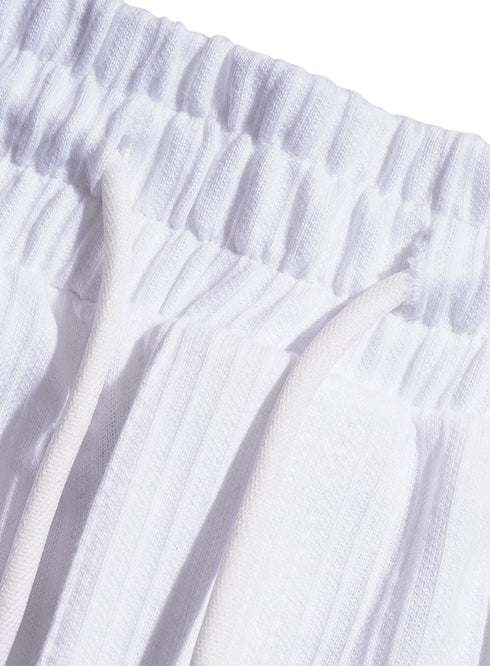 White Jacquard Short - Khotwh