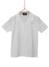 White Kids Linen Shirt - Khotwh