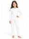 White Kids Thermal Set - Khotwh
