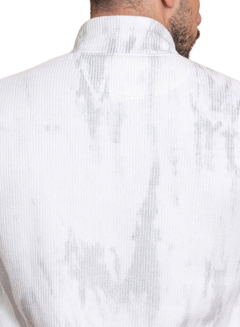 White Kint Half Zipper - Khotwh