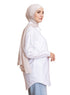 White Long Oxford Shirt - Khotwh
