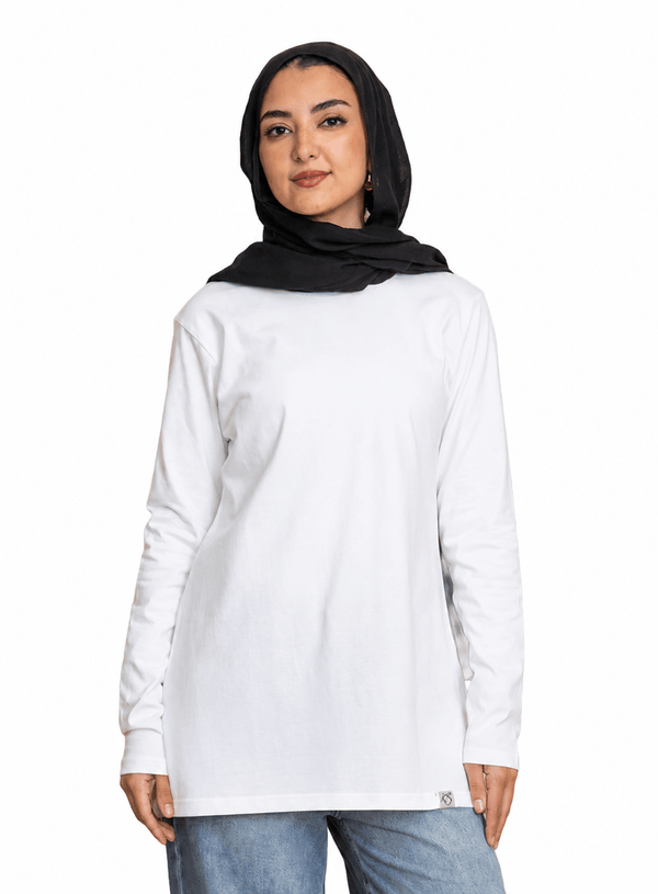 White Long - Sleeve - Khotwh