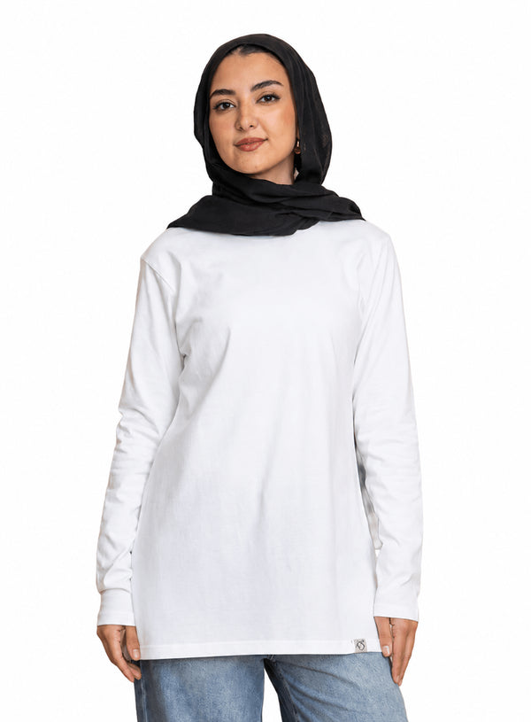 White Long - Sleeve - Khotwh