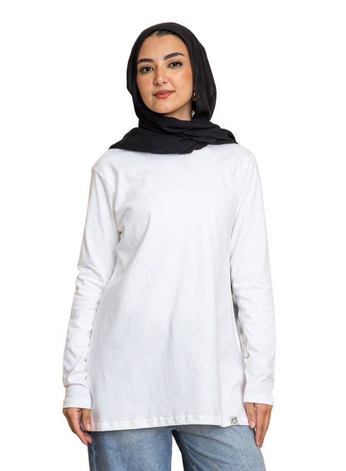 White Long - Sleeve - Khotwh