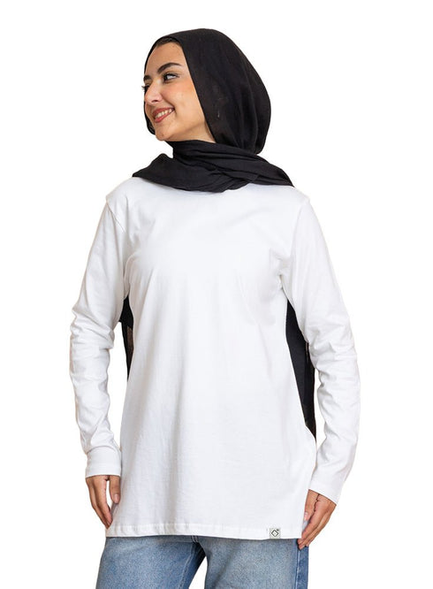 White Long - Sleeve - Khotwh