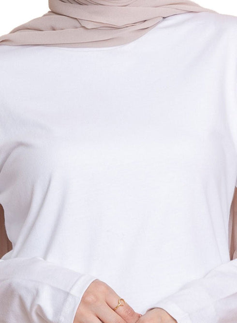 White Long - Sleeve - Khotwh