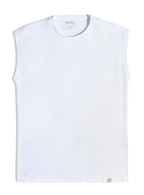White Long Sleeveless - Khotwh