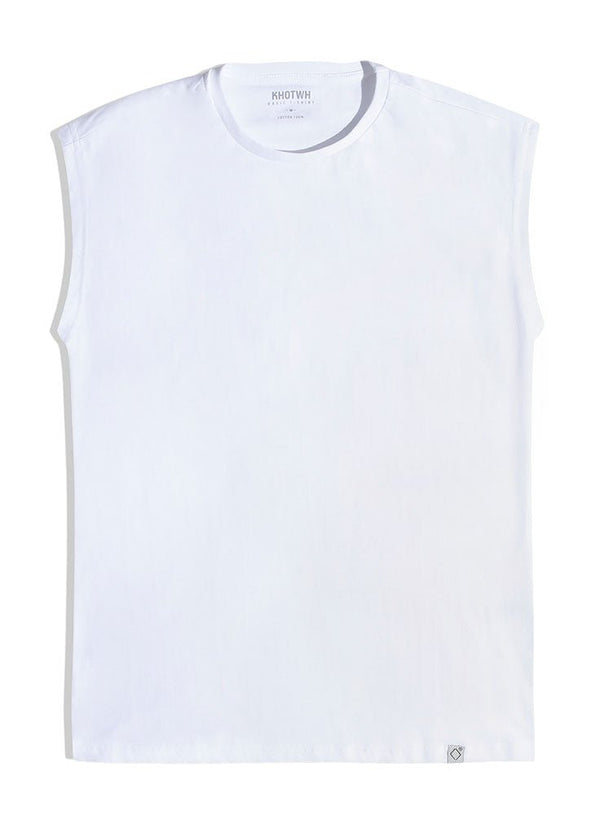 White Long Sleeveless - Khotwh