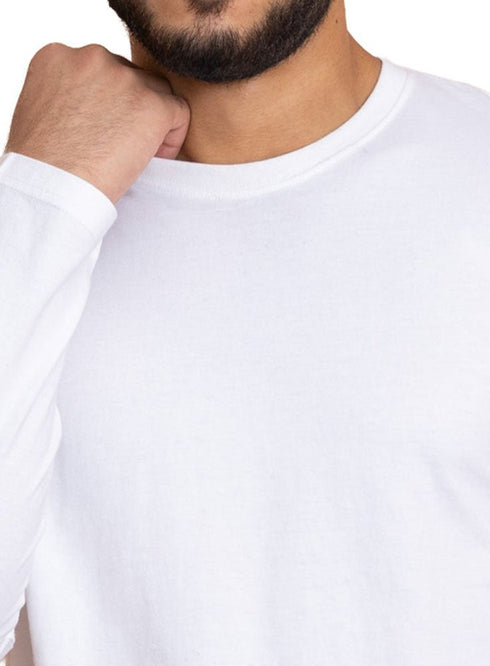 White Long - sleeve(M) - Khotwh