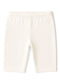White Lycra Leggings Short - Khotwh